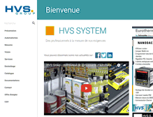 Tablet Screenshot of hvssystem.com